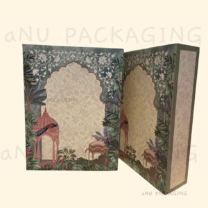 THE GLIMMER DRAWER PEACOCK BOX (11/8/3")