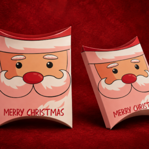 CHRISTMAS COIN BOX - 001 (5.5/4.5/1.5")