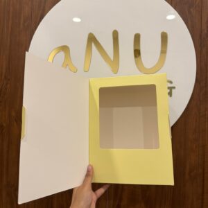 FRAME BOX - YELLOW (10/7.5/4")