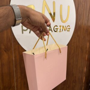 HAMPER BAG - PINK (7.5/7.5/3")