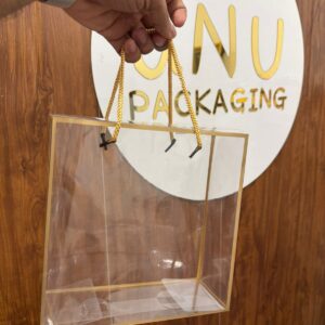 PVC BAG - GOLDEN (10/3/10")