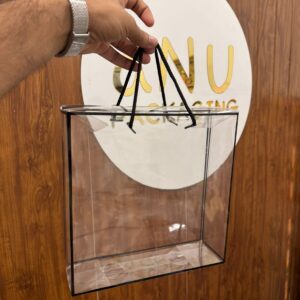 PVC BAG - BLACK (10/3/10")