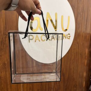 PVC BAG - BLACK (8/3/8")