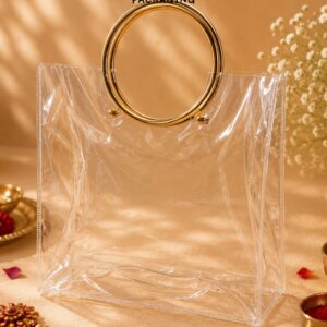 METAL HANDLE BAG (SMALL) - 7.5/7/4"- PACK OF 20 PCS