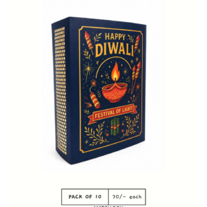 DIWALI MATCH BOX - (11/8/3") - PACK OF 10 PCS