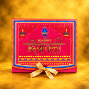 DIWALI HAMPER WITH RIBBON (7.5/6/2")-pack of 10pcs