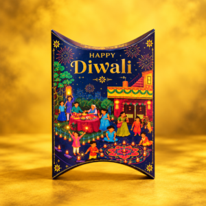 DIWALI COIN BOX (4.5/5.5/1.25") - PACK OF 10 PCS