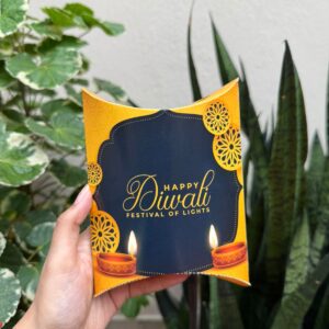 DIWALI COIN BOX - YELLOW - PACK OF 10 PCS