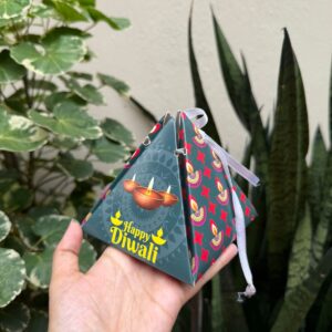 DIWALI PYRAMID BOX - PACK OF 10 PCS