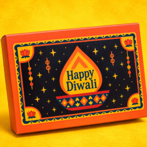 DIWALI 12 CAVITY CHOCOLATE/MILTI USE BOX (7.5/1.25/5.5") - PACK OF 10 PCS - CAVITY INCLUDED