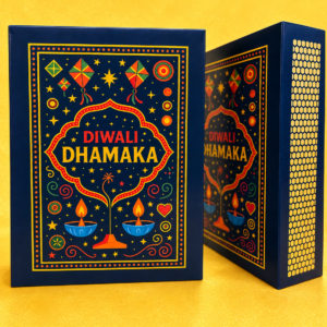 MATCH BOX STYLE DIWALI HAMPER (11/8/3 inch) - pack of 10 pcs